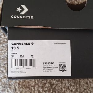 Little Girl's Converse Shoes